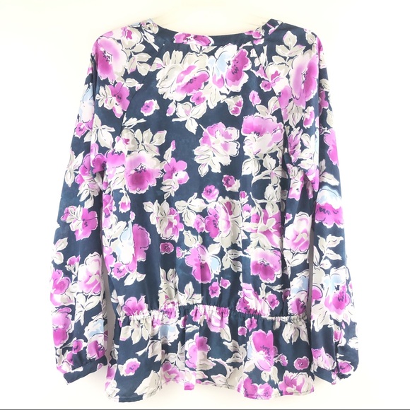 Jones New York Sport Floral Blouse - Picture 7 of 7